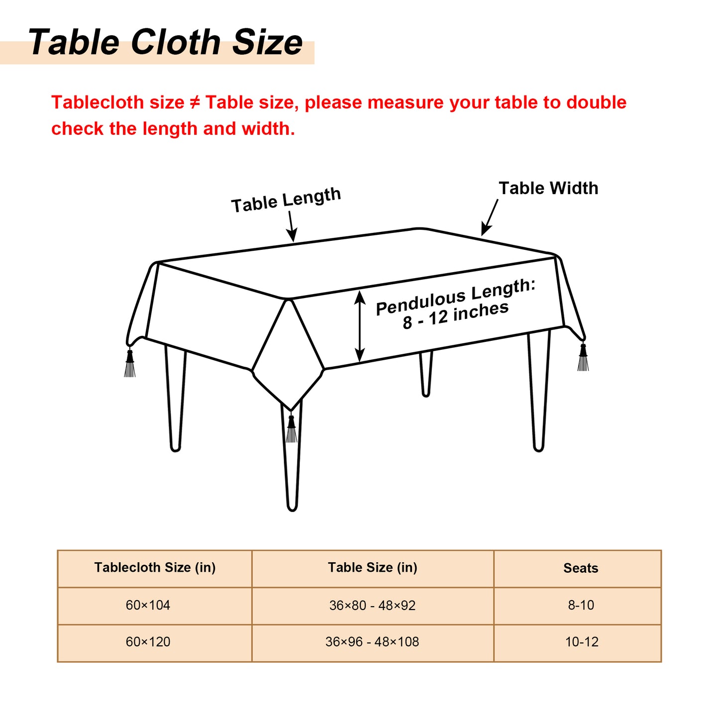 black-tablecloth